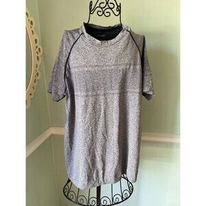 Rhone Shirt Men‎ XL Blue Polyester Crew Athletic Sport Workout Vented Adult XL